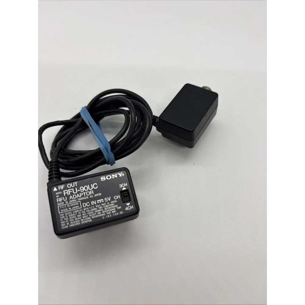 Sony RFU-90UC RFU Video Adapter for Sony Camcorders Japan 3CH 4CH Black